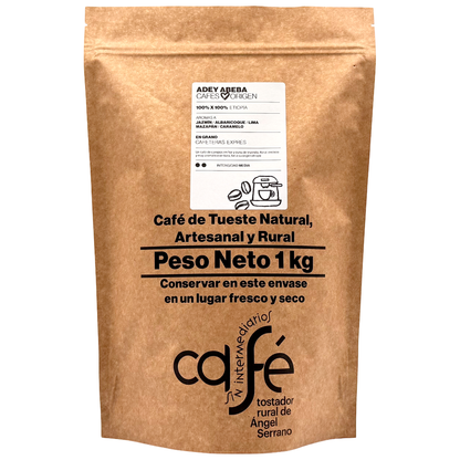 Cafe Sin Intermediarios Café Etiopía Adey En Grano Para Espresso 1 Kg_0