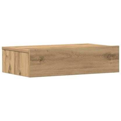 Mesita De Noche Madera De Ingeniería Roble Artisan 60x35 Cm_4