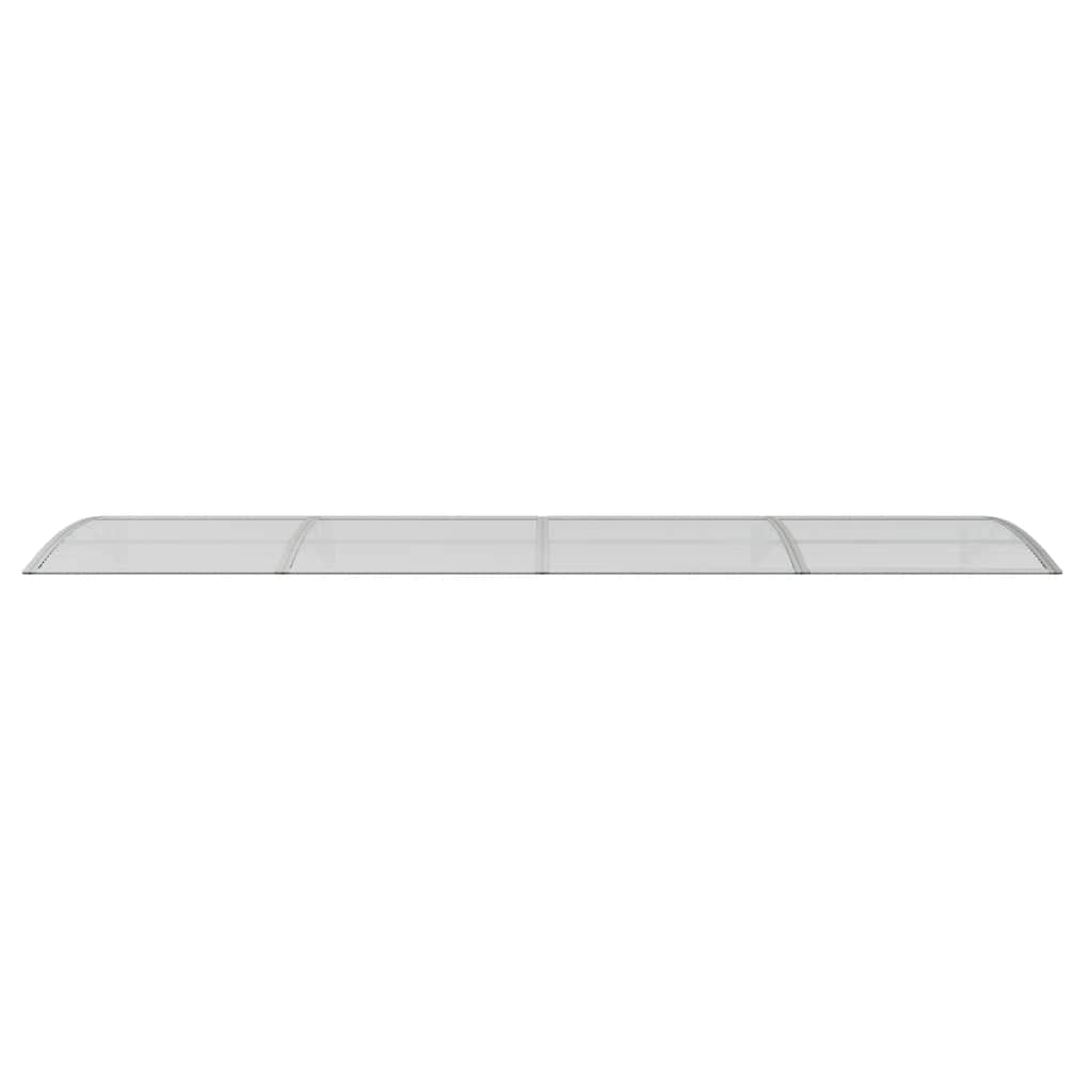 Marquesina Para Puerta Gris 400x100 Cm Policarbonato_3