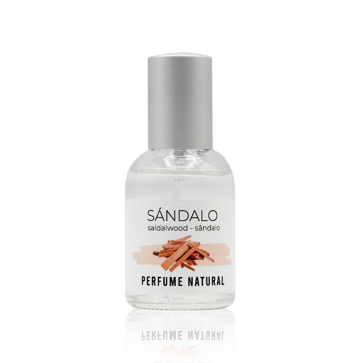 Perfume Natural De Sándalo 50 Ml | Fragancia Amaderada Y Cálida | Aroma Elegante Y Envolvente | Perfume Duradero_0