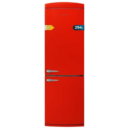 Cecotec Frigorífico Combi 2 Puertas Retro De 294l Bolero Coolmarket Combi Origin 294+ Red E_0