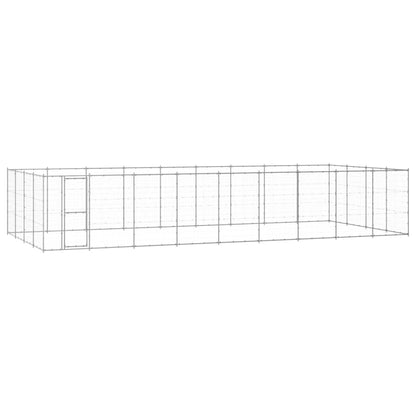 Perrera De Exterior De Acero Galvanizado 43,56 M²_1