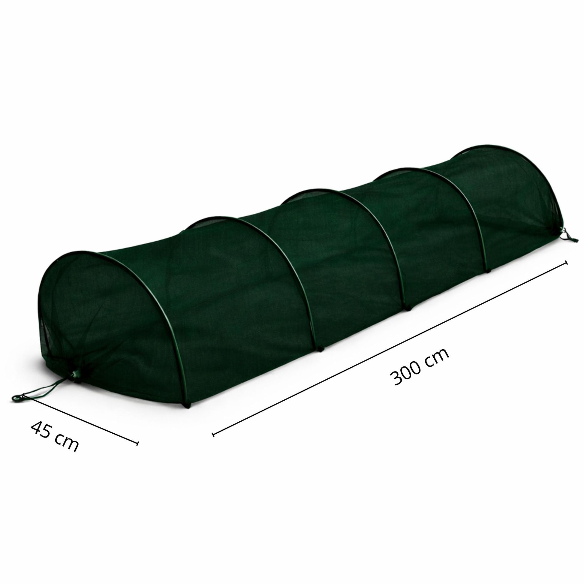 Túnel Invernadero Cultivo 300x45cm Plegable | Protección Otoño-invierno_1