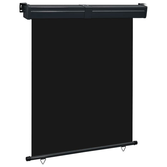 Vidaxl Toldo Lateral De Balcón Negro 145x250 Cm_0
