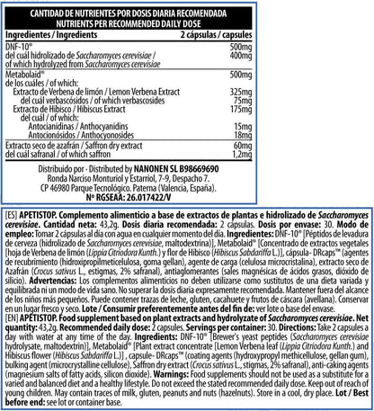Real Apetistop - 60 Cápsulas - Inhibidores De Apetito - Big_5