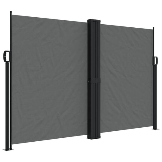Vidaxl Toldo Lateral Retráctil Gris Antracita 160x600 Cm_0