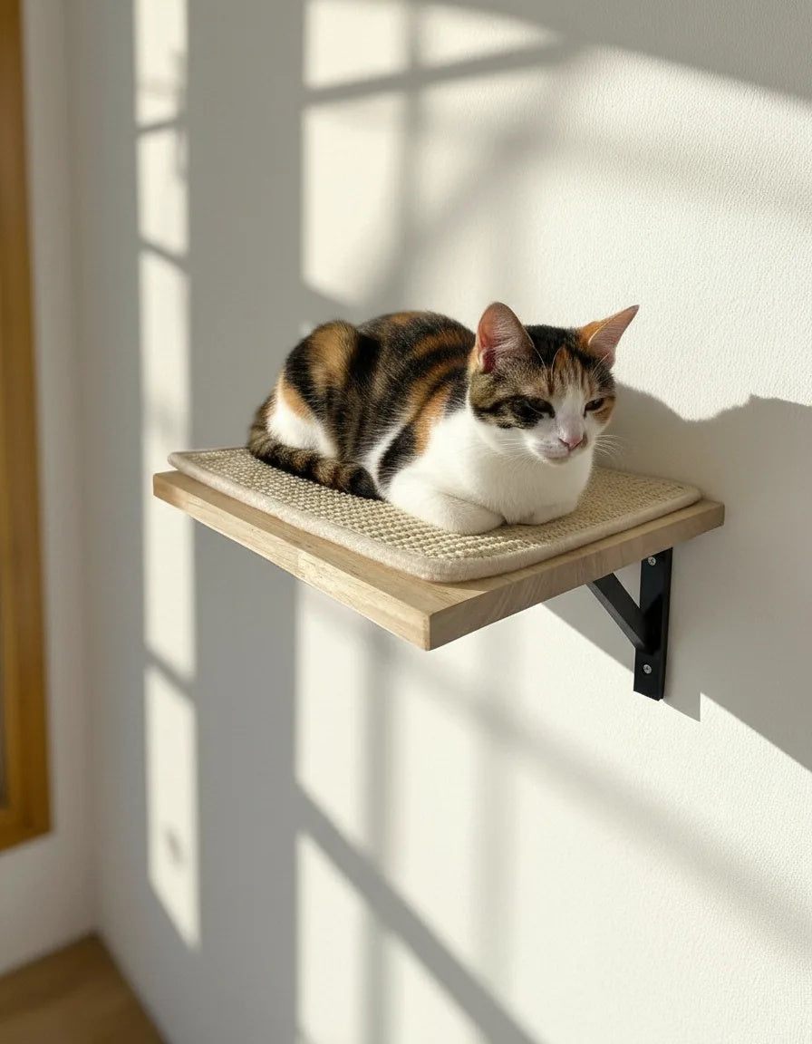 Estantería Para Gatos Ancla Con Plataforma De Descanso Y Rascador De Sisal Althea Living 40x25x11.5cm_1