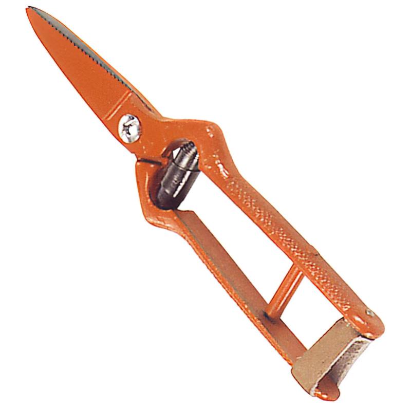 Tijeras Vendimiar Forjada Recta  1 Mano   19 Cm.