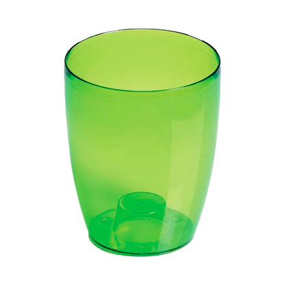 Maceta Coubi Orchid 1,5l., Dimensiones (mm) 132x132x160, Color Verde Transparente_0