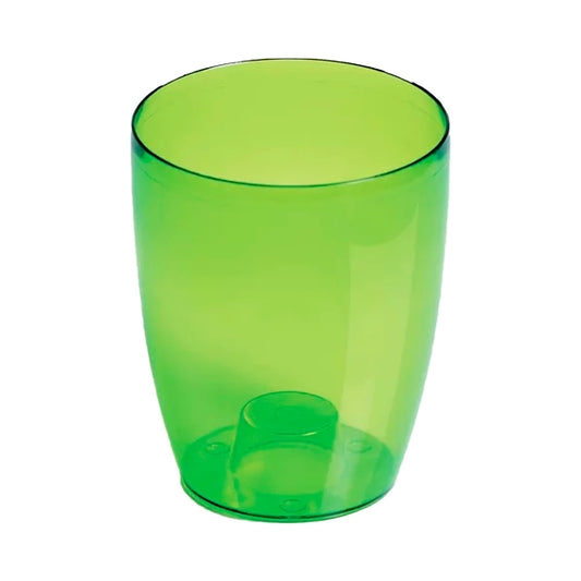 Maceta Coubi Orchid 1,5l., Dimensiones (mm) 132x132x160, Color Verde Transparente_0