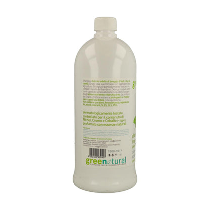 Champú lavados frecuentes lino y ortiga Greenatural 1 L