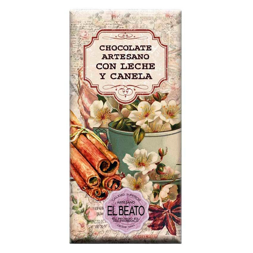 Chocolate Artesano Con Leche Y Canela_0