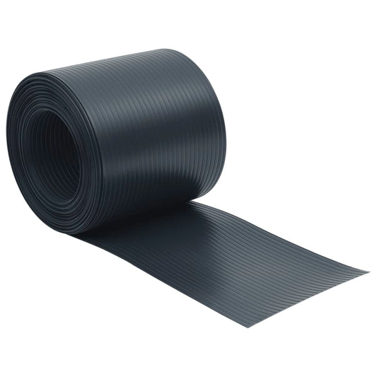 Pantallas De Privacidad De Jardín 10 Uds Pvc Negras 252,5x19 Cm / Vetonek_0