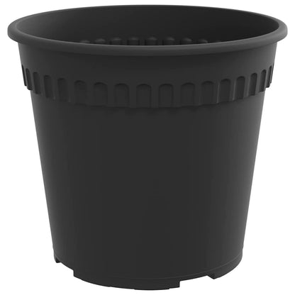 Maceta Redonda Para Flores 24 Uds. Negro Ø 19 X 16,5 Cm_4