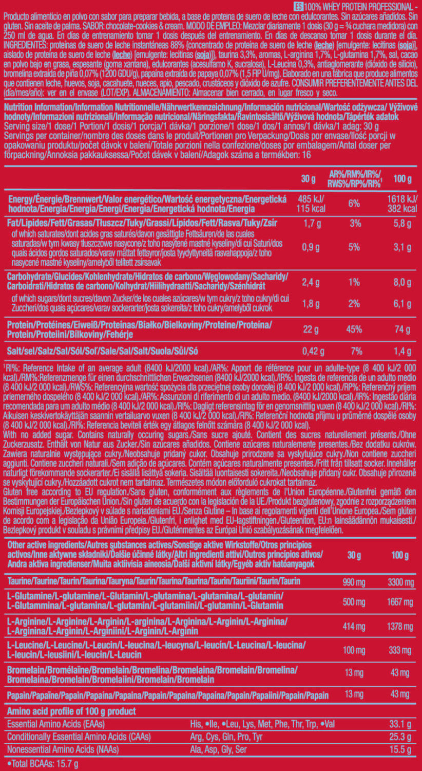 100% Whey Protein Professional 500 Gr_5