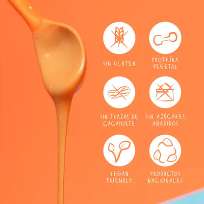 Crema Blanca De Avellana Y Almendra 4 Tarros_1