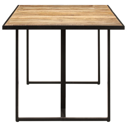 Mesa De Comedor Madera De Mango Rugosa 160 Cm_1