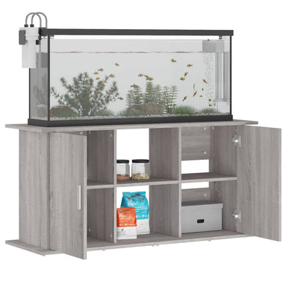 Vidaxl Soporte Para Acuario Madera Ingeniería Gris Sonoma 121x41x58 Cm_3