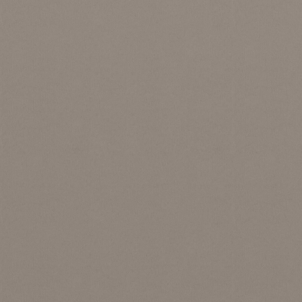 Vidaxl Toldo Para Balcón De Tela Oxford Gris Taupe 90x500 Cm_1