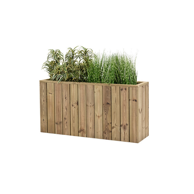 Jardinera De Madera Para Exterior 120x34x60 Cm Atrium Hortalia_0