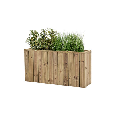 Jardinera De Madera Para Exterior 120x34x60 Cm Atrium Hortalia_0