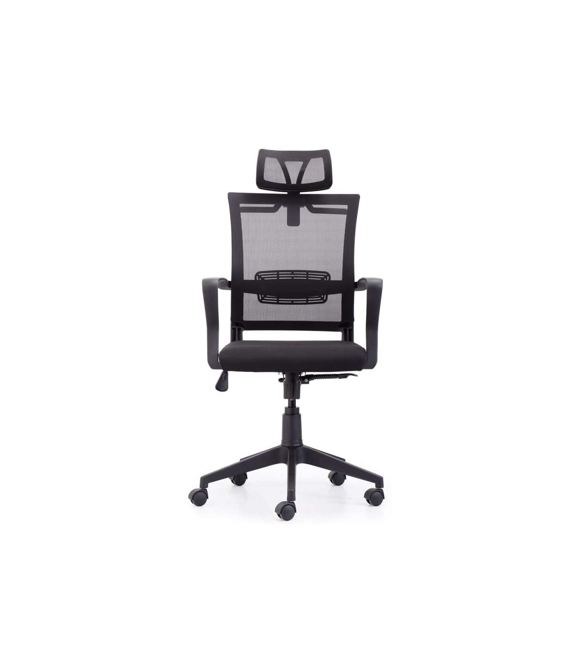 Sillón Giratorio Modelo Winner Acabado Negro,117/127cm(alto) 64cm(ancho) 64cm(largo)_2