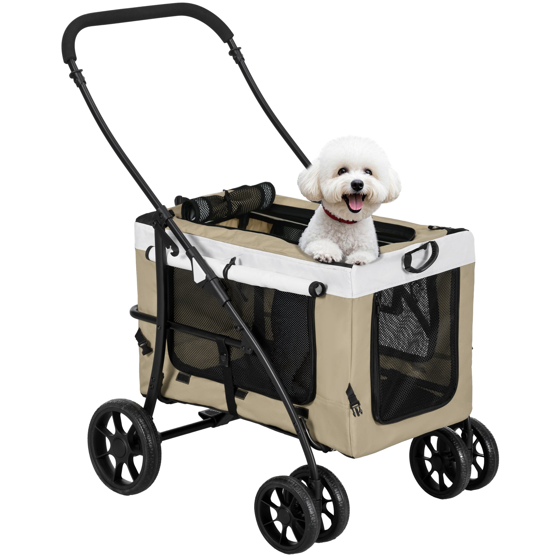 Pawhut Carrito Para Perros 4 En 1_0