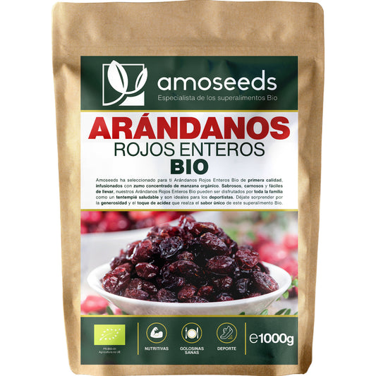 Arándanos Rojos Enteros Bio 1kg_0