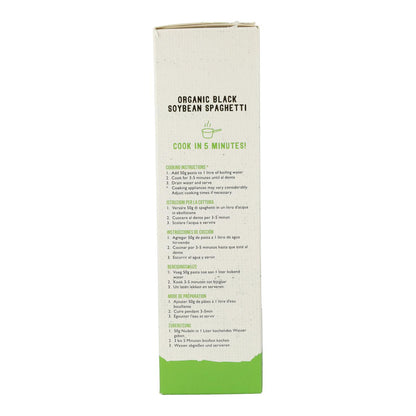 Espaguetis Veganos de Soja Negra Eco Sin Gluten Slendier 200 g