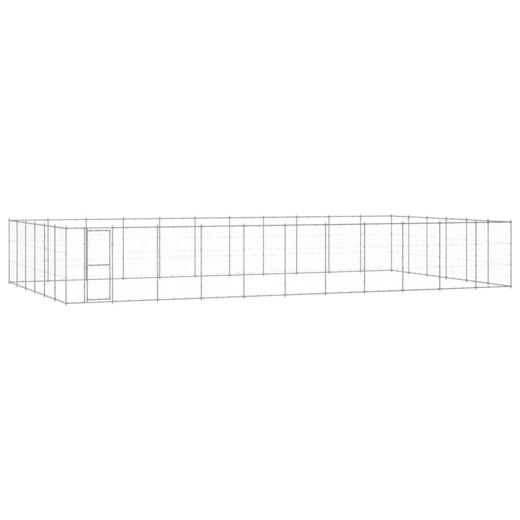 Perrera De Exterior De Acero Galvanizado 79,86 M²_1
