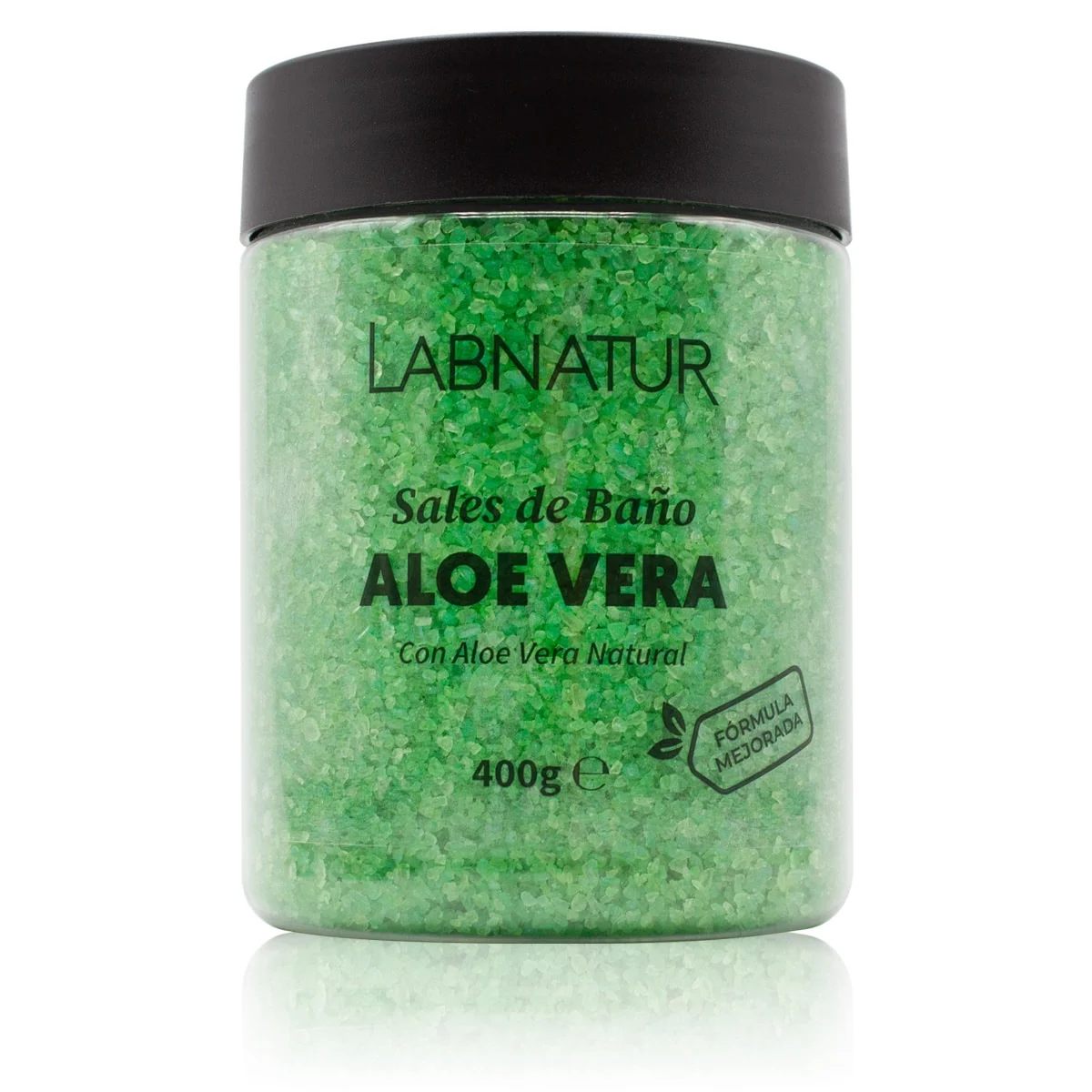 Sales de Baño de Aloe Vera Labnatur 400 g | Hidratan, Suavizan y Refrescan | Baño Relajante | Veganas_0