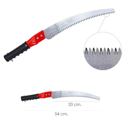 Serrucho Samurai Curvo Para Pertiga 330 Mm._0