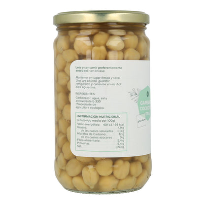 Pack 6x Garbanzo Cocido ECO Planeta Huerto 570 g