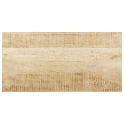 Mesa De Comedor De Madera Maciza De Mango 120x60x76 Cm_2