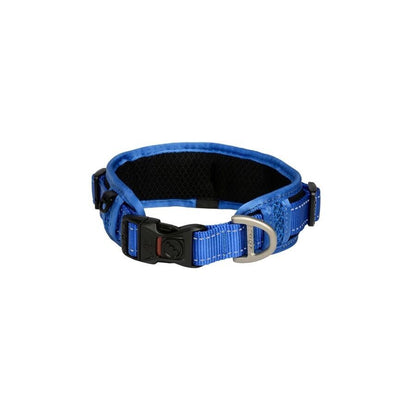 Collar Para Perro Grande, Modelo Padded De Rogz Azul. Talla L (21-40kg)_0