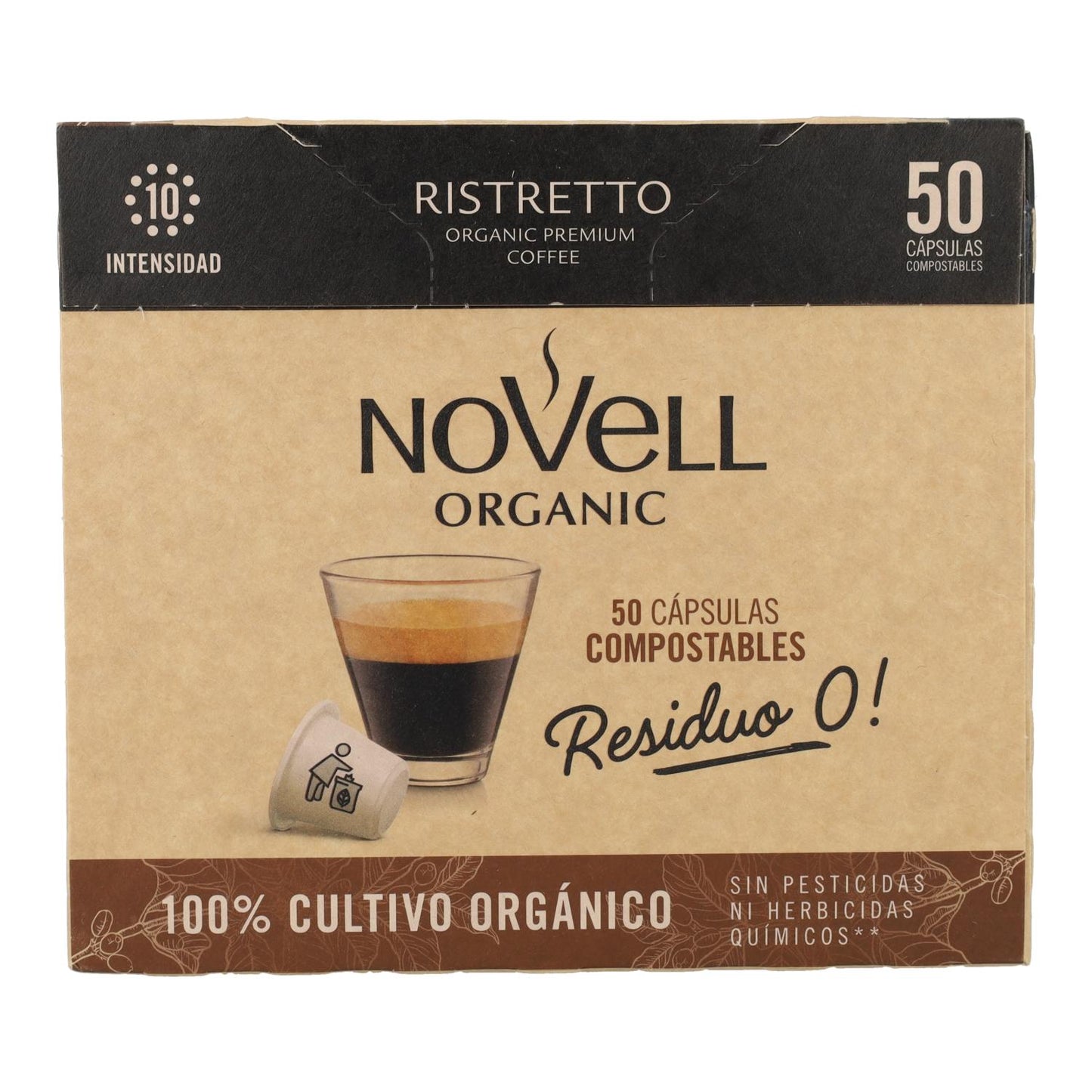 Cápsulas Compostables Ristretto Nespresso 50 cápsulas