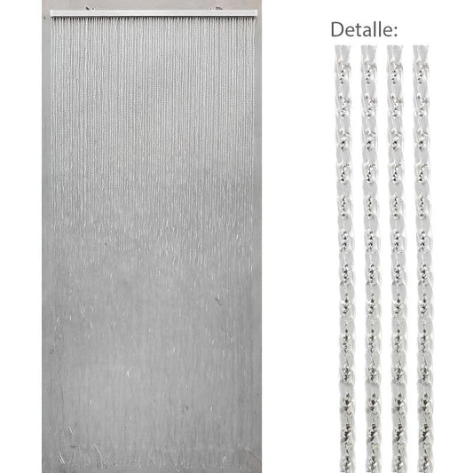 Cortina Puerta 90 Tiras Pvc 90x200 Cm._0