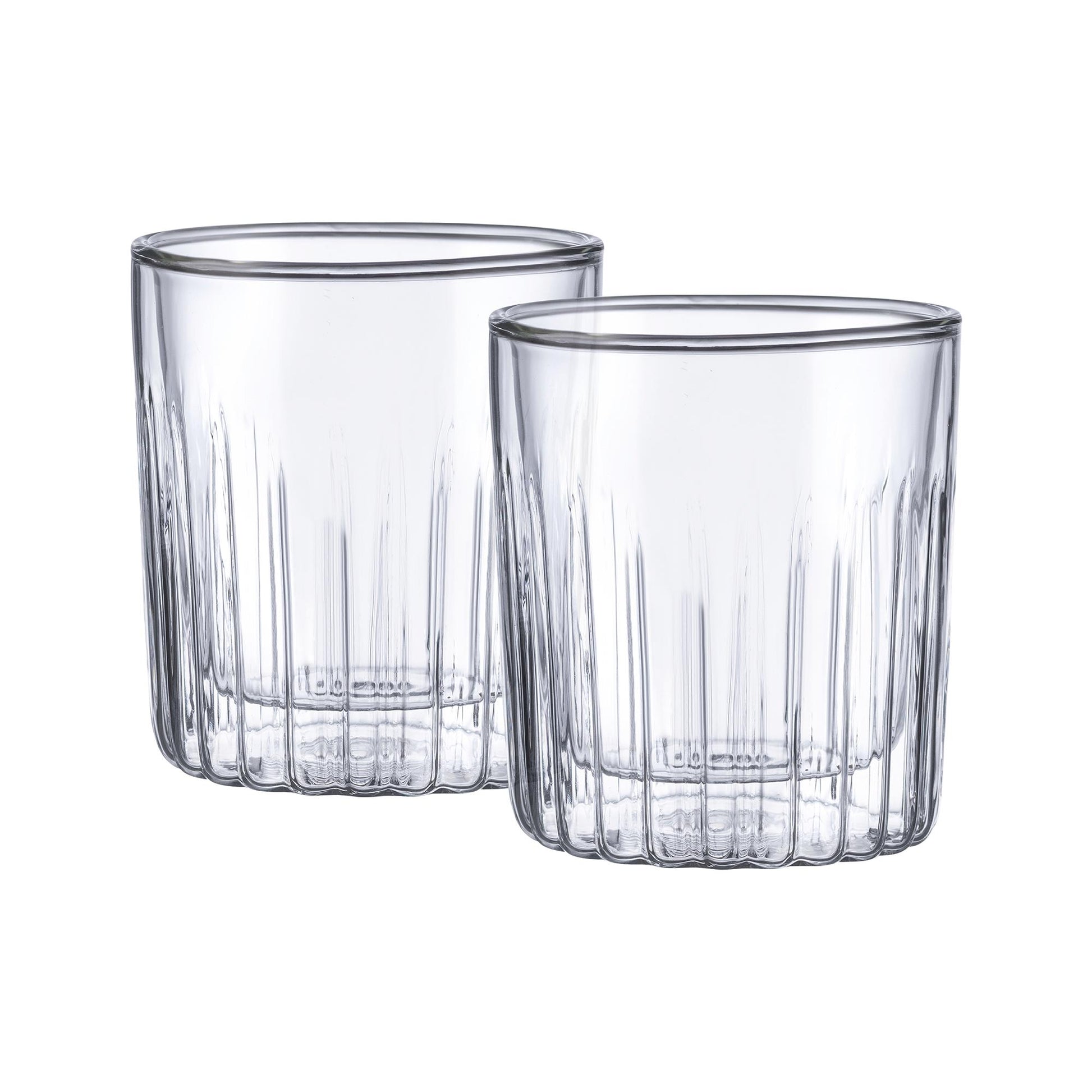 Set De 2 Vasos 300ml Mixology De Doble Pared En Borosilicato Masterpro_0