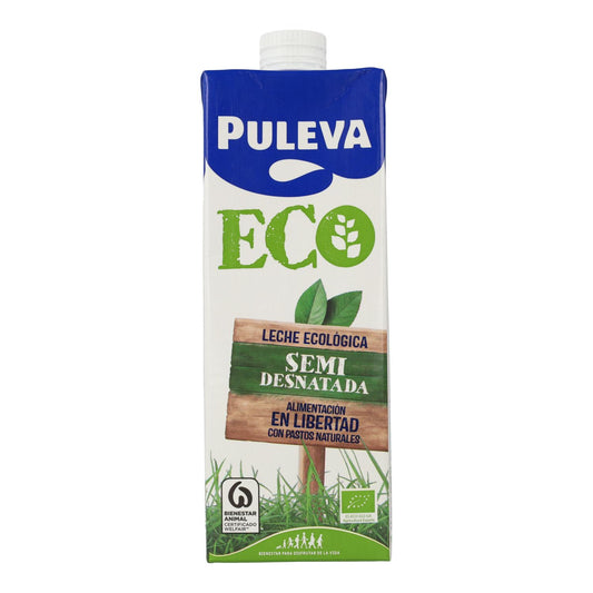 Leche Semidesnatada ecológica Puleva, 1 l