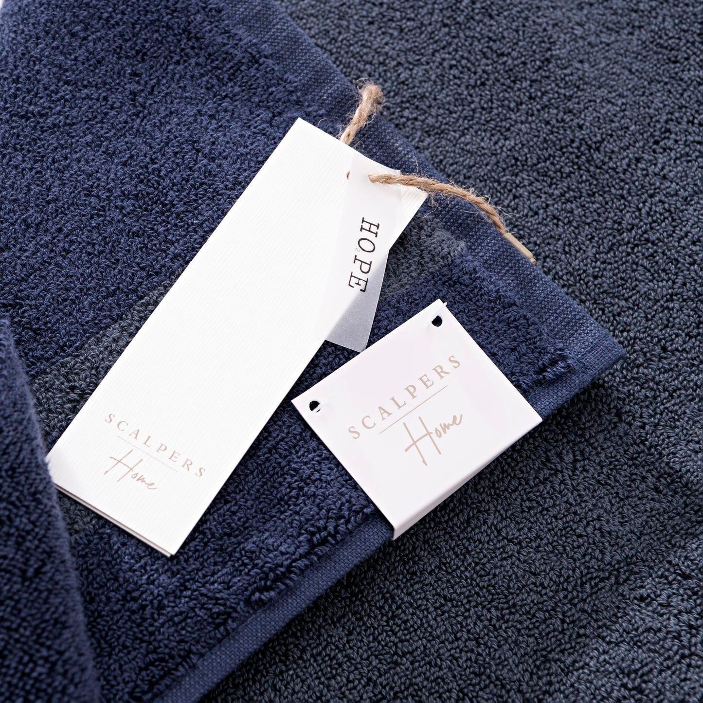 Alfombrilla De Baño 50x80cm En Algodón Azul Navy Con Rayas Scalpers Home_5