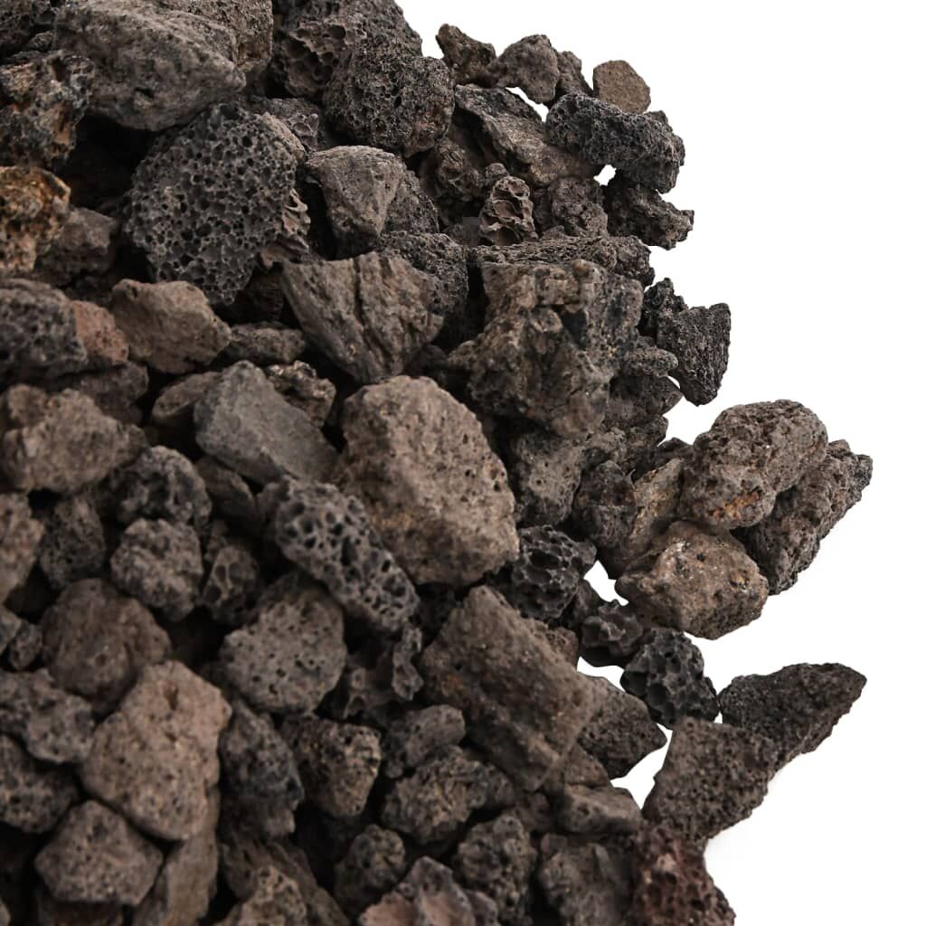 Vidaxl Rocas Volcánicas Negras 10 Kg 1-2 Cm_4