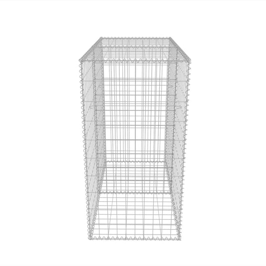 Cesta De Muro De Gaviones Acero Galvanizado 100x50x100 Cm / Vetonek_0