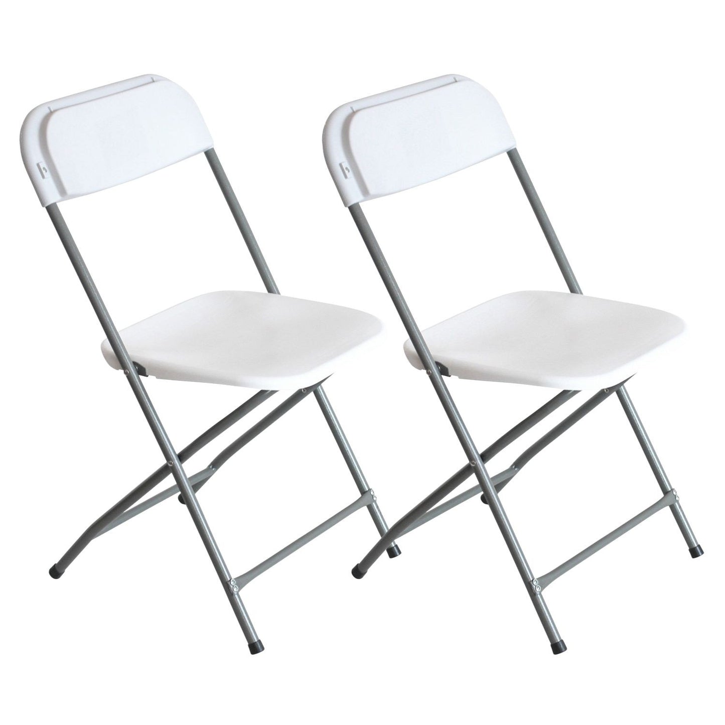 Pack 2 Sillas Plegables Blancas 49x44.5x80.5cm 7house_0