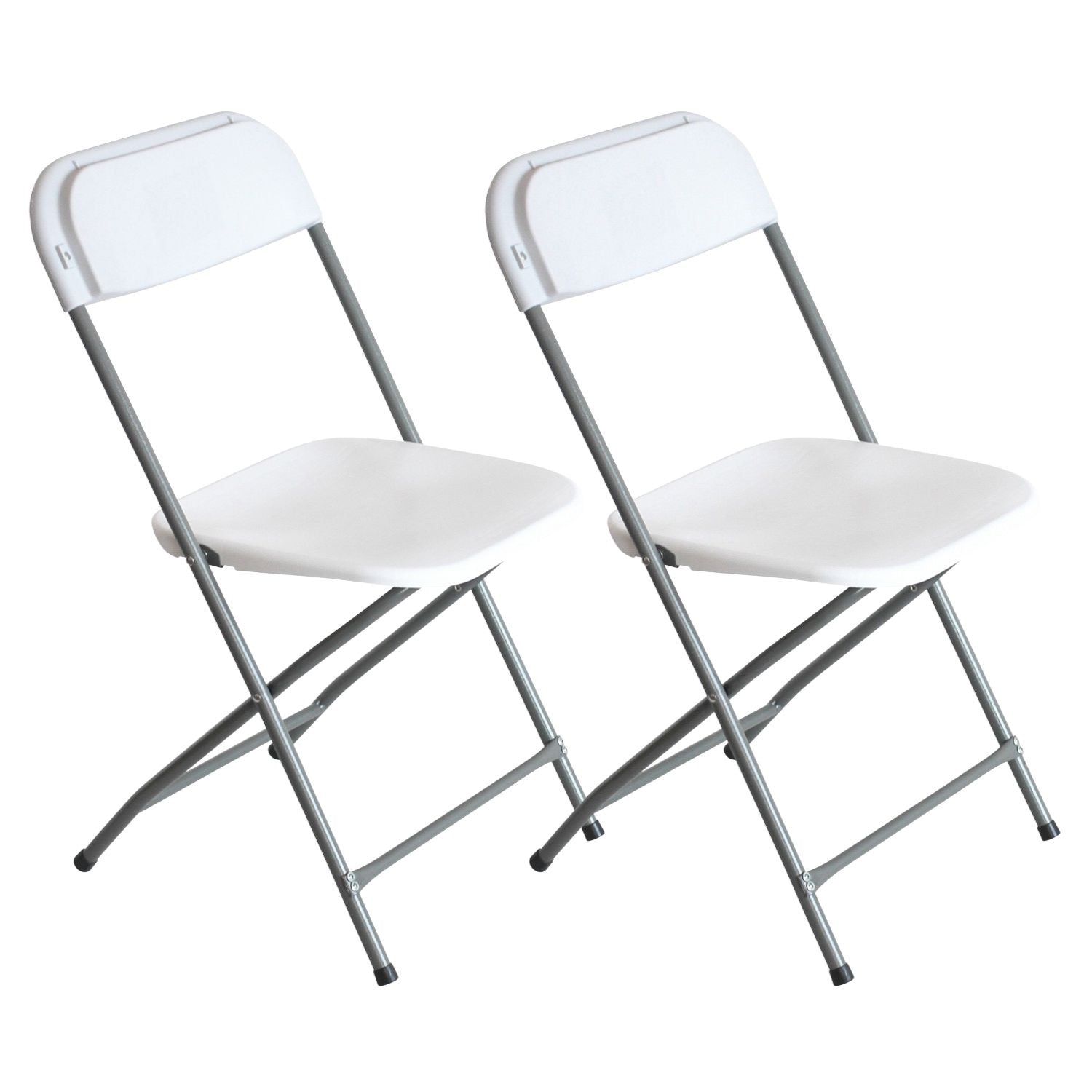 Pack 2 Sillas Plegables Blancas 49x44.5x80.5cm 7house_0