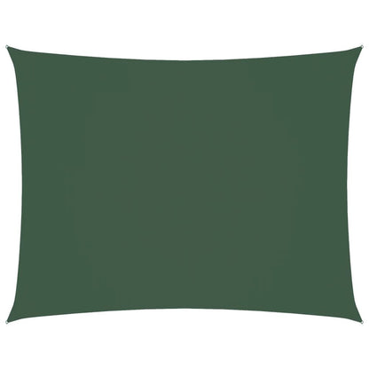 Vidaxl Toldo De Vela Rectangular Tela Oxford Verde Oscuro 3,5x5 M_0