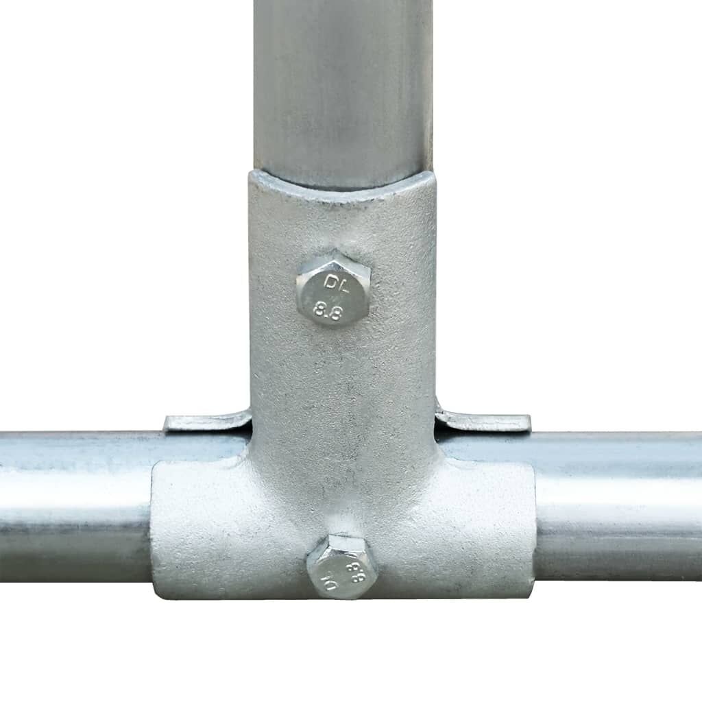 Vidaxl Gallinero Acero Galvanizado 5x1x1,5 M_4