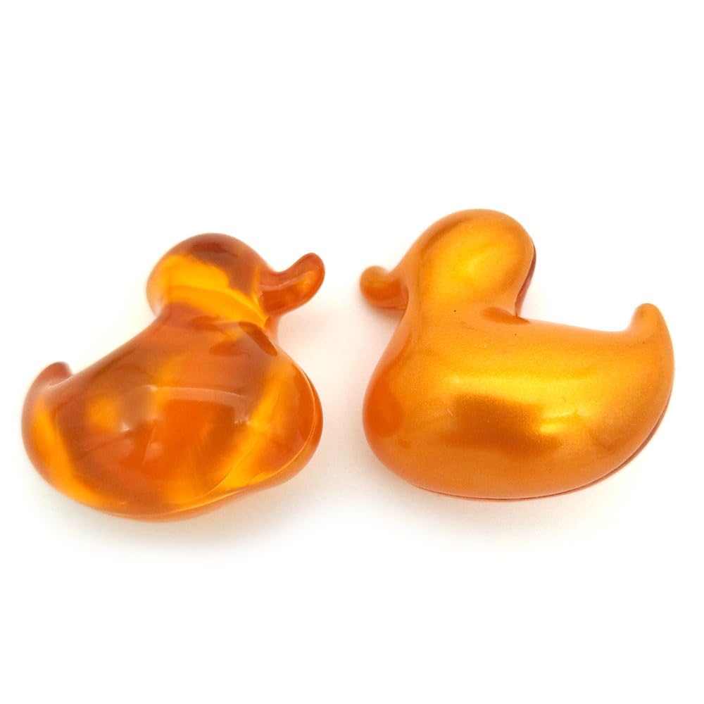 Pack 40 Perlas De Baño Aromatizada En Forma De Pato - Con Aceite De Soja - Hidratante Y Aromática - Aroma Vainilla_5