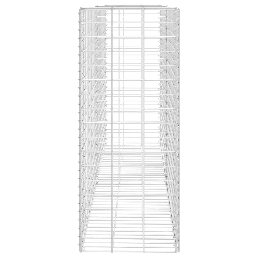 Cesta De Gaviones De Acero Galvanizado 85x30x200 Cm / Vetonek_2