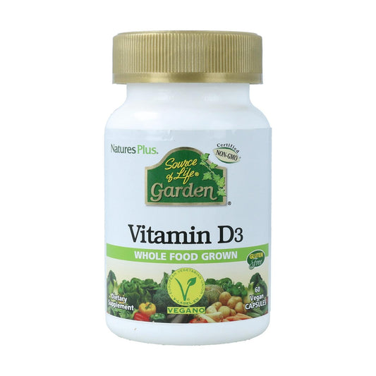 Vitamina D3 Garden Nature's Plus, 60 comprimidos