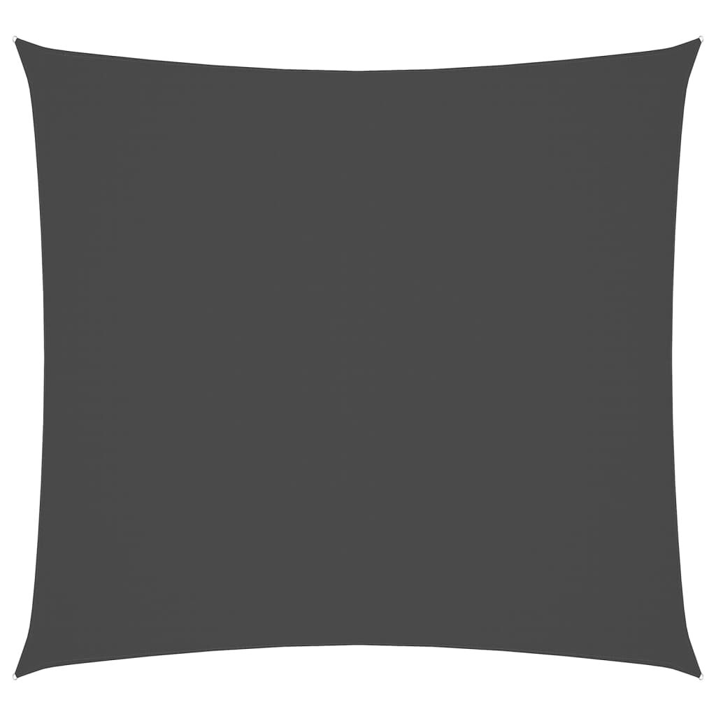 Vidaxl Toldo De Vela Rectangular Tela Oxford Gris Antracita 2,5x3 M_0